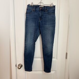 Madewell Dark Blue Skinny Jeans size 28 petite